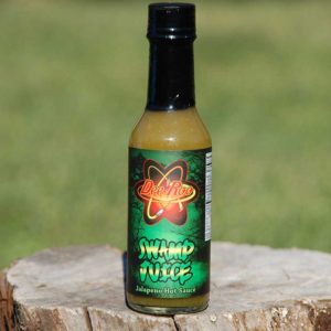 Swamp Juice hot sauce bottle